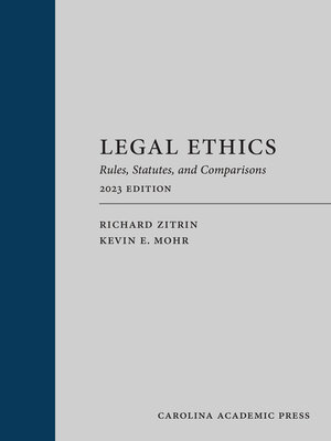 cover image of Legal Ethics